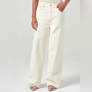 Agolde Low Slung Baggy Jeans in Solar